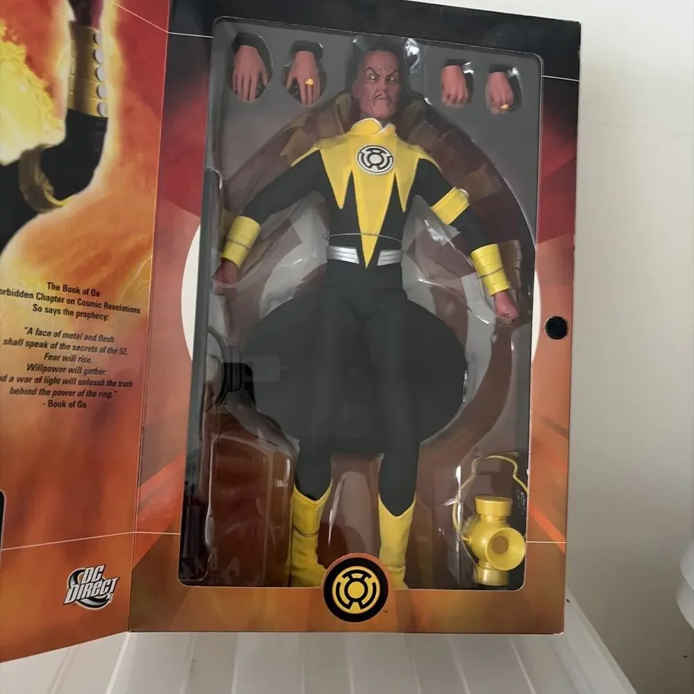 Vintage DC Direct Sinestro 1:6 Scale Deluxe Action Figure NIB
